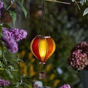 Marco Paul 44cm Yellow & Red Resin Hot air Balloon Solar Hanging Light Multicolor Marco Paul 44cm Yellow & Red Resin Hot air Balloon Solar Hanging Light Multicolor