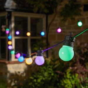 Marco Paul 14.5m Multicoloured Mains Powered Bulb String Lights Multicolor Marco Paul 14.5m Multicoloured Mains Powered Bulb String Lights Multicolor