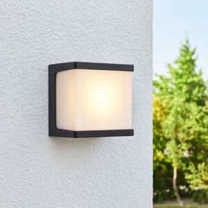 CGC Lighting 'Ayra' Black Square LED Outdoor Cube Wall Light 4000k IP54 10W 1000lm Black CGC Lighting 'Ayra' Black Square LED Outdoor Cube Wall Light 4000k IP54 10W 1000lm Black