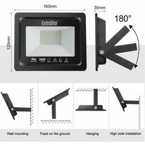 ExtraStar 30W LED Floodlight Warm White in Yellow Yellow ExtraStar 30W LED Floodlight Warm White in Yellow Yellow