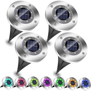 ExtraStar Solar Outdoor Garden Light IP65 Multicolour RGB, Pack of 4 Multicolor ExtraStar Solar Outdoor Garden Light IP65 Multicolour RGB, Pack of 4 Multicolor