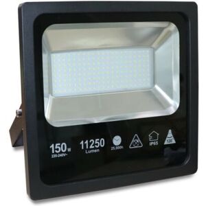 ExtraStar 150W LED Floodlight Daylight, 12750Lumens, IP65 in White White ExtraStar 150W LED Floodlight Daylight, 12750Lumens, IP65 in White White