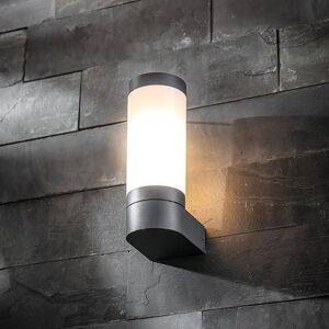 CGC Lighting 'Rome' Anthracite Dark Grey E27 Outdoor Wall Light Opal Diffuser IP44 Dark Grey CGC Lighting 'Rome' Anthracite Dark Grey E27 Outdoor Wall Light Opal Diffuser IP44 Dark Grey