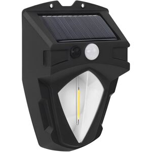 ExtraStar 1.5W LED Solar Sensor Wall Security Light, 3 Lighting Modes, Daylight in Black Black ExtraStar 1.5W LED Solar Sensor Wall Security Light, 3 Lighting Modes, Daylight in Black Black