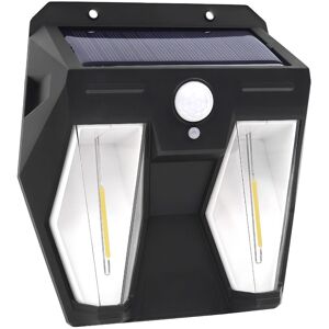 ExtraStar 2.2W LED Solar Sensor Wall Security Light, 3 Lighting Modes, Daylight in Black Black ExtraStar 2.2W LED Solar Sensor Wall Security Light, 3 Lighting Modes, Daylight in Black Black