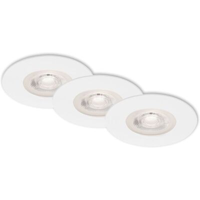 BRILONER LED recessed light - 9 cm - 5 W - White - Lighting for home or office BRILONER LED recessed light - 9 cm - 5 W - White - Lighting for home or office