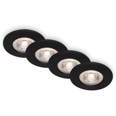 BRILONER LED Recessed Light - LED, 4x LED bulbs, 4.9 W, 480 lm BRILONER LED Recessed Light - LED, 4x LED bulbs, 4.9 W, 480 lm