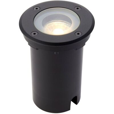 Netlighting Pillar Outdoor Recessed Ground Light Clear Glass IP65 Clear Netlighting Pillar Outdoor Recessed Ground Light Clear Glass IP65 Clear