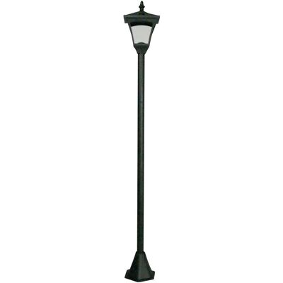 mysmartbuy Solar Powered Height Adjustable Casablanca Lamp Post - 10 Lumen Weather & UV Resistant Outdoor Garden LED Light - H126.5 x 15cm Black 126.5 x 15 cm mysmartbuy Solar Powered Height Adjustable Casablanca Lamp Post - 10 Lumen Weather & UV Resistant Outdoor Garden LED Light - H126.5 x 15cm Black 126.5 x 15 cm