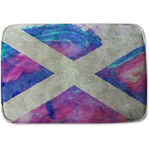 Benjamin Tate Design Scotland Flag Designer Bathmat in Orange Orange Benjamin Tate Design Scotland Flag Designer Bathmat in Orange Orange