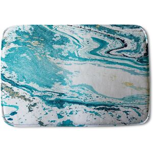 Benjamin Tate Design Blue Marble Soft Bathmat Blue Benjamin Tate Design Blue Marble Soft Bathmat Blue