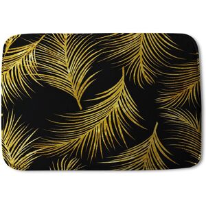 Benjamin Tate Design Golden Tropical Soft Bathmat in Gold Gold Benjamin Tate Design Golden Tropical Soft Bathmat in Gold Gold