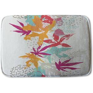 Benjamin Tate Design Japanese Maple Soft Bathmat in Orange Orange Benjamin Tate Design Japanese Maple Soft Bathmat in Orange Orange