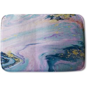 Benjamin Tate Design Pink & Blue Marble Bathmat in Purple Purple Benjamin Tate Design Pink & Blue Marble Bathmat in Purple Purple