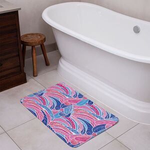 Benjamin Tate Design Boho Pink Bathmat Pink Benjamin Tate Design Boho Pink Bathmat Pink