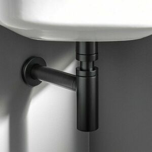 Nes Home Universal Bathroom Basin Sink Bottle Trap Waste Premium Matte Black Black Nes Home Universal Bathroom Basin Sink Bottle Trap Waste Premium Matte Black Black