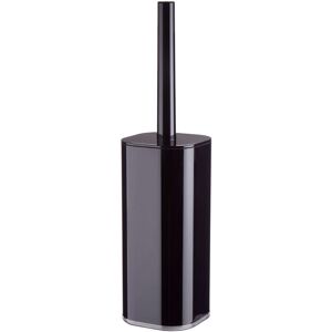 Orsina Unique White Acrylic Toilet Brush Holder, Slim Bathroom Cleaning Brush, Lightweight Toilet Brush Holder in Black Black Orsina Unique White Acrylic Toilet Brush Holder, Slim Bathroom Cleaning Brush, Lightweight Toilet Brush Holder in Black Black