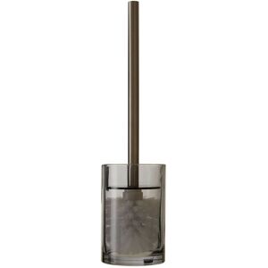 Orsina Ridley Toilet Brush With Holder in Clear Clear Orsina Ridley Toilet Brush With Holder in Clear Clear