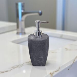 Showerdrape Octavia Grey Marble & Chrome Collection Liquid Soap Dispenser Grey Showerdrape Octavia Grey Marble & Chrome Collection Liquid Soap Dispenser Grey