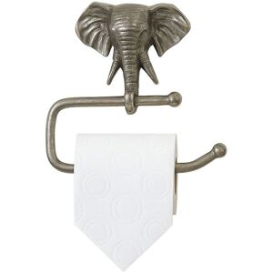 Melody Maison Metallic Silver Elephant Toilet Roll Holder 18cm X 19cm Size: 18 cm X 19 cm Silver 18 cm X 19 cm Melody Maison Metallic Silver Elephant Toilet Roll Holder 18cm X 19cm Size: 18 cm X 19 cm Silver 18 cm X 19 cm