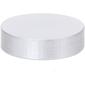 Melody Maison Silver Textured Metal Round Soap Dish in Metallic Silver Metallic Silver Melody Maison Silver Textured Metal Round Soap Dish in Metallic Silver Metallic Silver