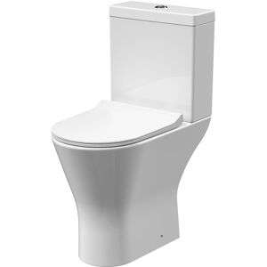 Balterley Comfort Height Toilet Pan, Cistern & Soft Close Seat 845 x 380 x 605mm in White White Balterley Comfort Height Toilet Pan, Cistern & Soft Close Seat 845 x 380 x 605mm in White White