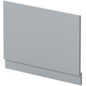 Balterley Straight Reversible Bath End Panel & Plinth - 800mm - Satin Grey Grey Balterley Straight Reversible Bath End Panel & Plinth - 800mm - Satin Grey Grey