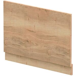 Balterley Edge/Power Straight End Bath Panel & Plinth, 800mm - Textured Woodgrain Autumn Oak in Brown Brown Balterley Edge/Power Straight End Bath Panel & Plinth, 800mm - Textured Woodgrain Autumn Oak in Brown Brown