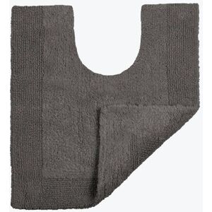 Allure Bath Fashions Elegance Pedestal Mat - Charcoal - Cotton - Bath Mat Allure Bath Fashions Elegance Pedestal Mat - Charcoal - Cotton - Bath Mat