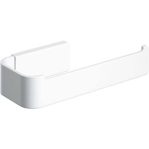 Cosmic Toilet Roll Holder, Matt White, Self-Adhesive option, Nea Collection in White White Cosmic Toilet Roll Holder, Matt White, Self-Adhesive option, Nea Collection in White White