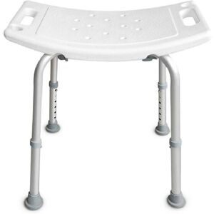 EONLION Adjustable Bath Chair, Non-Slip Shower Seat for Disabled Elderly in White White EONLION Adjustable Bath Chair, Non-Slip Shower Seat for Disabled Elderly in White White
