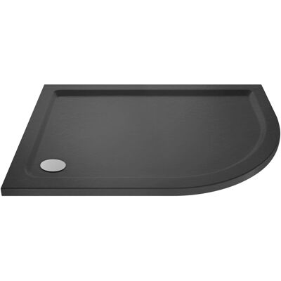 Balterley 900x800 Right Hand Offset Quadrant Slate Grey Shower Tray Balterley 900x800 Right Hand Offset Quadrant Slate Grey Shower Tray