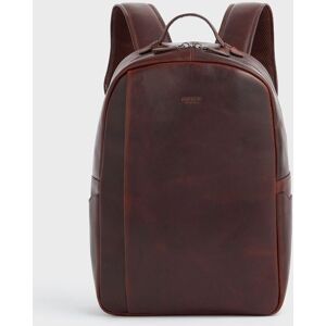 OSPREY LONDON Men's The Carter Leather Backpack Bag in Dark Brown Dark Brown OSPREY LONDON Men's The Carter Leather Backpack Bag in Dark Brown Dark Brown