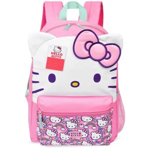 Hello Kitty Women's Sanrio Backpack Kawaii Rucksack School Bag Lightweight Daypack in Pink Pink One Size Hello Kitty Women's Sanrio Backpack Kawaii Rucksack School Bag Lightweight Daypack in Pink Pink One Size