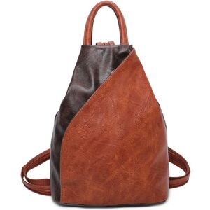 Fontanella Fashion Women's Tira PU Convertible Backpack in Chocolate Chocolate Fontanella Fashion Women's Tira PU Convertible Backpack in Chocolate Chocolate