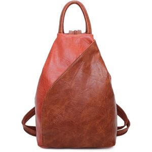 Fontanella Fashion Women's Tira PU Convertible Backpack in Tangerine Tangerine Fontanella Fashion Women's Tira PU Convertible Backpack in Tangerine Tangerine