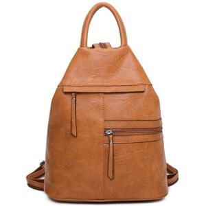 Fontanella Fashion Women's Lira PU Convertible Backpack in Tangerine Tangerine Fontanella Fashion Women's Lira PU Convertible Backpack in Tangerine Tangerine
