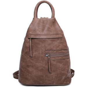 Fontanella Fashion Women's Lira PU Convertible Backpack in Taupe Taupe Fontanella Fashion Women's Lira PU Convertible Backpack in Taupe Taupe
