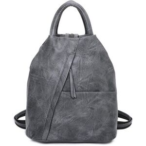 Fontanella Fashion Women's Shira PU Convertible Backpack in Dark Grey Dark Grey Fontanella Fashion Women's Shira PU Convertible Backpack in Dark Grey Dark Grey