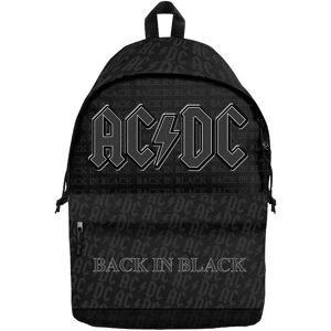 AC/DC Men's Back In Black Backpack Black AC/DC Men's Back In Black Backpack Black