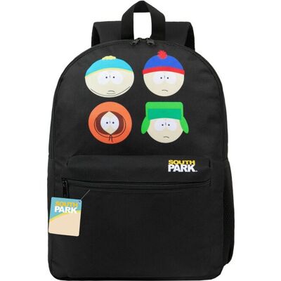 South Park Men's Backpack Travel Rucksack Gym Work Bag Daypack in Black Black One Size South Park Men's Backpack Travel Rucksack Gym Work Bag Daypack in Black Black One Size