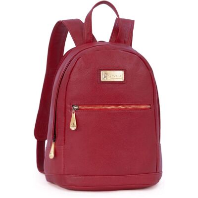 Catwalk Collection Handbags Women's Fern Large Leather Anti Theft Backpack in Red Red Large Catwalk Collection Handbags Women's Fern Large Leather Anti Theft Backpack in Red Red Large