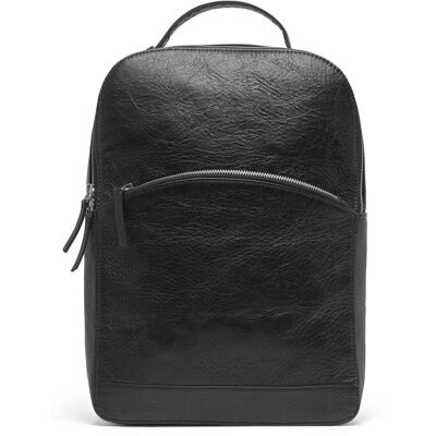 Bolongaro Trevor Men's Real Leather Connect Rucksack in Black Black Bolongaro Trevor Men's Real Leather Connect Rucksack in Black Black