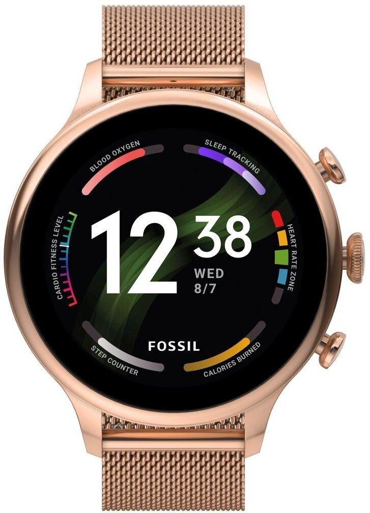 Fossil Smartwatches Gen 6 Smartwatch Stainless Steel Wear Os Watch - Ftw6082