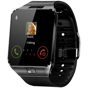 Leaper Card Enabled Bluetooth Smartwatch in Black Black One Size Leaper Card Enabled Bluetooth Smartwatch in Black Black One Size