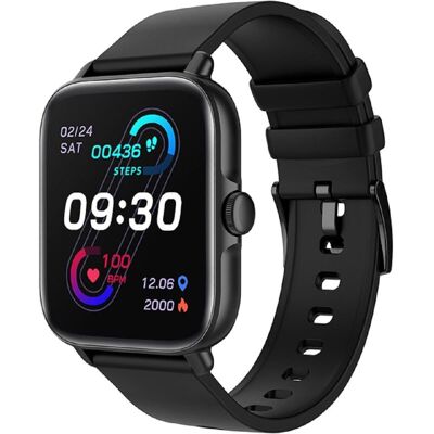 Karen M Y22 Smartwatch in Black Black One Size Karen M Y22 Smartwatch in Black Black One Size