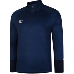 Umbro Kids Navy/White Performance Quarter Zip Track Top - Children’s Training Umbro Kids Navy/White Performance Quarter Zip Track Top - Children’s Training