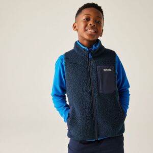 Regatta Frankie Warm Borg Full-Zip Gilet Bodywarmer in Blue Size: 9-10 Years Blue 9-10 Years Regatta Frankie Warm Borg Full-Zip Gilet Bodywarmer in Blue Size: 9-10 Years Blue 9-10 Years