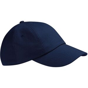 Beechfield Low Profile Heavy Cotton Drill Cap Headwear Pack of 2 in Navy Navy One Size Beechfield Low Profile Heavy Cotton Drill Cap Headwear Pack of 2 in Navy Navy One Size