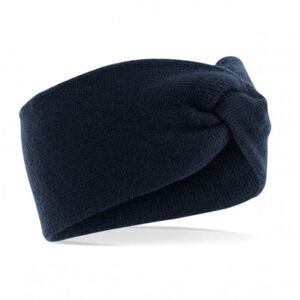 Beechfield Women's Twist Knit Headband in Navy Navy One Size Beechfield Women's Twist Knit Headband in Navy Navy One Size